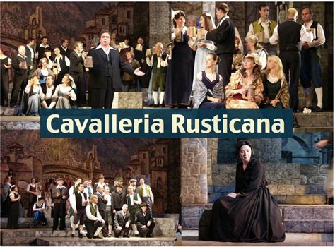  Cavalleria Rusticana - Rustiikkisen rakkaustarinan kuohuva melodiat ja raa'at tunteet soivat yhteen